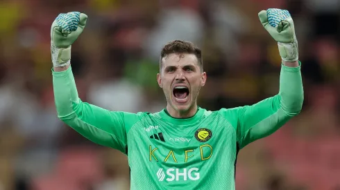 Bento em campo pelo Al Nassr. (Photo by Yasser Bakhsh/Getty Images)