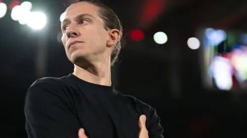 Negociação entre Flamengo e Filipe Luís se arrasta e salários são principal ponto de atenção — Foto Jorge RodriguesAGIF