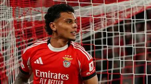 Richard Ríos em campo pelo Venfica. (Photo by Gualter Fatia/Getty Images)
