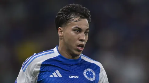 Kaio Jorge, atacante do Cruzeiro em partida pelo campeonato brasileiro (Foto: Pedro Vilela/Getty Images)