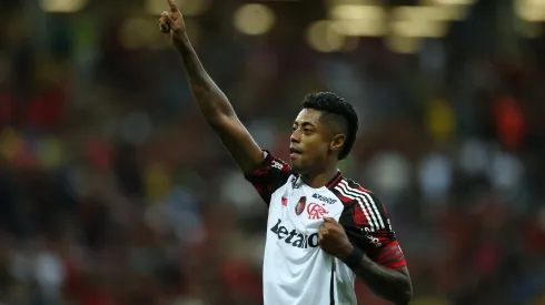 PE – SAO LOURENCO DA MATA – 15/11/2025 – BRASILEIRO A 2025, SPORT X FLAMENGO – Bruno Henrique jogador do Flamengo comemora seu gol durante a partida contra o Sport na Arena de Pernambuco, pelo Campeonato Brasileiro A 2025. Foto: Marlon Costa/AGIF