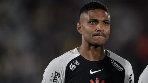 Vitinho jogador do Corinthians durante partida contra o Vasco. Foto: Thiago Ribeiro/AGIF