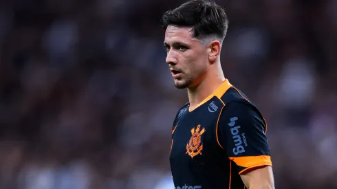 SP – SAO PAULO – 14/12/2025 – COPA DO BRASIL 2025, CORINTHIANS X CRUZEIRO – Rodrigo Garro jogador do Corinthians durante partida contra o Cruzeiro no estadio Arena Corinthians pelo campeonato Copa Do Brasil 2025. Foto: Marcello Zambrana/AGIF
