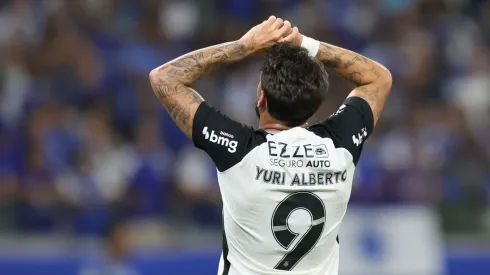 Jejum de Yuri Alberto aumenta pressão no Corinthians às vésperas da decisão — Foto Gilson LoboAGIF