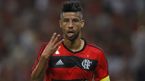 Léo Moura é ídolo do Flamengo. Foto: Wagner Meier/AGIF