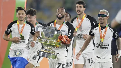 Corinthians comemorando título da Copa do Brasil. Foto: Alexandre Loureiro/AGIF