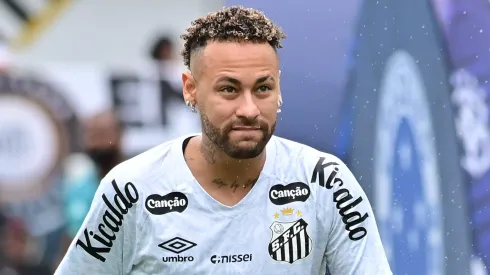 Neymar no Santos. Foto: Jota Erre/AGIF