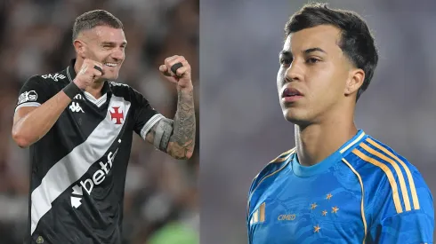 Vegetti e Kaio Jorge se destacaram na temporada 2025 – Fotos: Thiago Ribeiro/AGIF