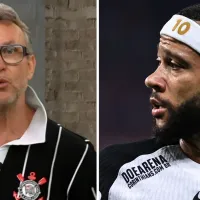 Neto esquece confusão com Memphis e manda até beijo para o holandês: “agora você sabe o que é Corinthians”