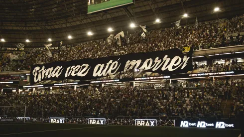 Torcida do Galo na Arena MRV. Foto: Pedro Souza / Atlético