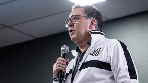 Presidente já tomou a decisão – Foto: Raul Baretta/Santos FC.