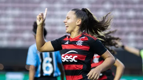 Brendha terminou como artilheira da Copinha Feminina – Foto: Mariana Sá/Flamengo