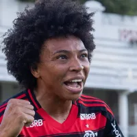 Valéria, atacante do Flamengo, esta de saída para o Internacional