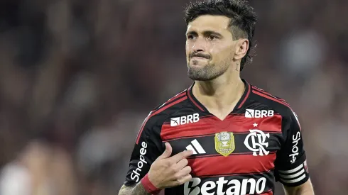 Arrascaeta terminou 2025 como o artilheiro do Flamengo – Foto: Alexandre Loureiro/AGIF