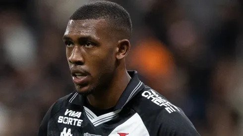 Rayan jogador do Vasco lamenta durante partida contra o Corinthians no estadio Arena Corinthians pelo campeonato Copa Do Brasil 2025. Foto: Joisel Amaral/AGIF