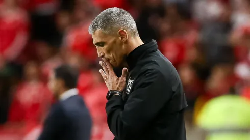Vojvoda, técnico do Santos em partida pelo campeonato brasileiro (Foto: Pedro H. Tesch/Getty Images)