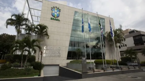 Sede da CBF no Rio de Janeiro — Foto: Lucas Figueiredo/CBF