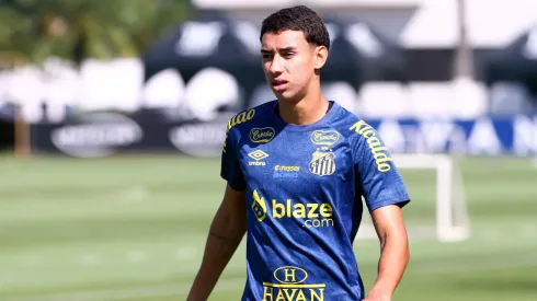 Gabriel Bontempo teve bons momentos pelo Santos em 2025 – Foto: Mauricio De Souza/AGIF