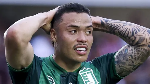 Mandaca, volante do Juventude em partida pelo campeonato brasileiro (Foto: Ricardo Moreira/Getty Images)