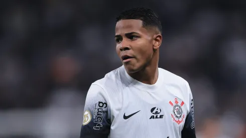 SP – SAO PAULO – 25/07/2024 – BRASILEIRO A 2024, CORINTHIANS X GREMIO – Wesley jogador do Corinthians durante partida contra o Gremio no estadio Arena Corinthians pelo campeonato Brasileiro A 2024. Foto: Ettore Chiereguini/AGIF