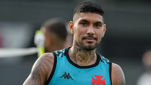 Yuri Lara pelo Vasco. Foto: Thiago Ribeiro/AGIF