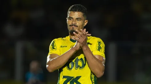 SP – MIRASSOL – 09/11/2025 – BRASILEIRO A 2025, MIRASSOL X PALMEIRAS – Lucas Ramon jogador do Mirassol durante partida contra o Palmeiras no estadio Jose Maria de Campos Maia pelo campeonato Brasileiro A 2025. Foto: Joisel Amaral/AGIF