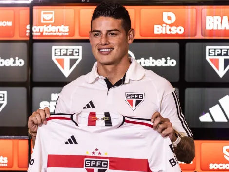 James Rodríguez não vai voltar ao SPFC, garante Gabriel Sá