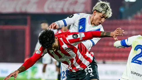 Cristian Medina, meio-campista do Estudiantes – Foto: Marcelo Endelli/Getty Images