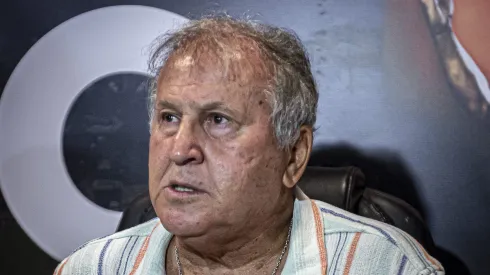 Zico durante evento realizado no Fla. Foto: Paula Reis / Flamengo