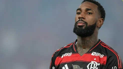 RJ – RIO DE JANEIRO – 10/05/2025 – BRASILEIRO A 2025, FLAMENGO X BAHIA – Gerson jogador do Flamengo durante partida contra o Bahia no estadio Maracana pelo campeonato Brasileiro A 2025. Foto: Thiago Ribeiro/AGIF