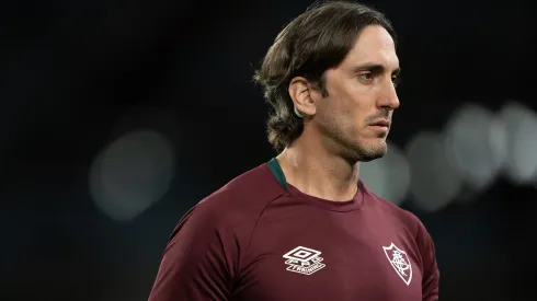 Luis Zubeldía é o técnico do Fluminense. Foto: Jorge Rodrigues/AGIF