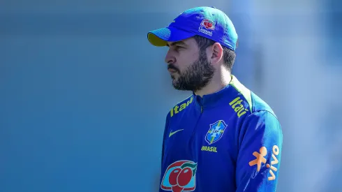 Rubens Franco treinou a Seleção Feminina Sub-15 – Foto: Staff Images / CBF