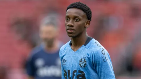 Gabriel Mec mira vaga na equipe profissional do Grêmio. Foto: Liamara Polli/AGIF