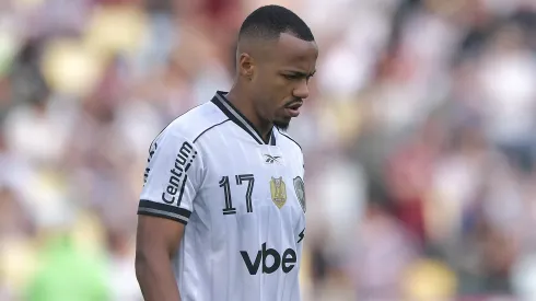 Marlon Freitas jogador do Botafogo durante partida contra o Fluminense no estadio Maracana pelo campeonato Brasileiro A 2025. Foto: Thiago Ribeiro/AGIF