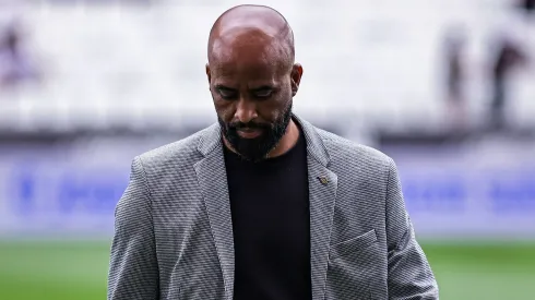 Fabinho Soldado diretor do Corinthians antes da partida contra o Ceara no estadio Arena Corinthians pelo campeonato Brasileiro A 2025. Foto: Fabio Giannelli/AGIF