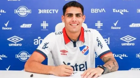 Lucas Villalba está próximo de ser anunciado pelo Botafogo. Foto: Divulgação/Nacional-URU