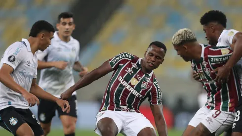 Gustavo Nunes, atacante do Grêmio – Foto: Wagner Meier/Getty Images