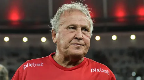 Zico no Jogo das Estrelas. Foto: Thiago Ribeiro/AGIF