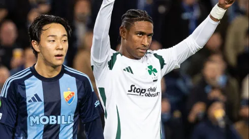 Tetê, atacante do Panathinaikos em partida pelo campeonato grego (Foto: Michael Campanella/Getty Images)