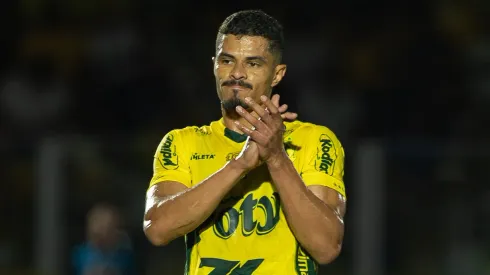 SP – MIRASSOL – 09/11/2025 – BRASILEIRO A 2025, MIRASSOL X PALMEIRAS – Lucas Ramon jogador do Mirassol durante partida contra o Palmeiras no estadio Jose Maria de Campos Maia pelo campeonato Brasileiro A 2025. Foto: Joisel Amaral/AGIF