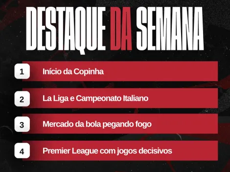 Agenda da semana: Copinha, futebol internacional e mercado