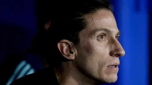 Filipe Luís, treinador do Flamengo