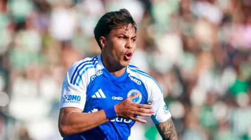 Kaio Jorge jogador do Cruzeiro comemora seu gol durante partida contra o Juventude no estadio Alfredo Jaconi pelo campeonato Brasileiro A 2025. Foto: Luiz Erbes/AGIF