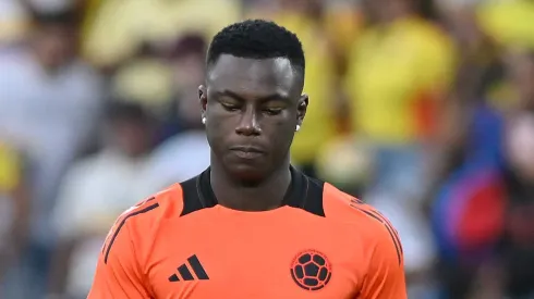 Hinestroza, atacante colombiano do Atlético Nacional-COL – Foto: Gabriel Aponte/Getty Images