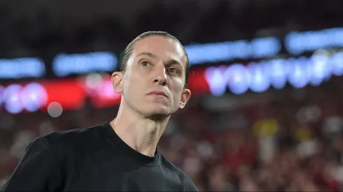 Filipe Luís técnico do Flamengo. Foto: Thiago Ribeiro/AGIF