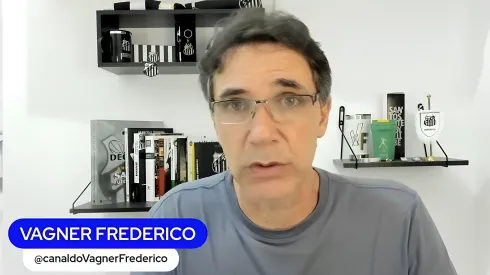 Vagner Frederico, setorista do Santos, traz bastidores da nova contratação chegando ao Peixe – Foto: Reprodução/YouTube