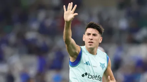 MG – BELO HORIZONTE – 10/12/2025 – COPA DO BRASIL 2025, CRUZEIRO X CORINTHIANS – Lucas Villalba jogador do Cruzeiro durante aquecimento antes da partida contra o Corinthians no estadio Mineirao pelo campeonato Copa Do Brasil 2025. Foto: Gilson Lobo/AGIF