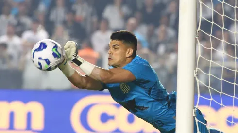Gabriel Brazao jogador do Santos durante partida contra o Flamengo