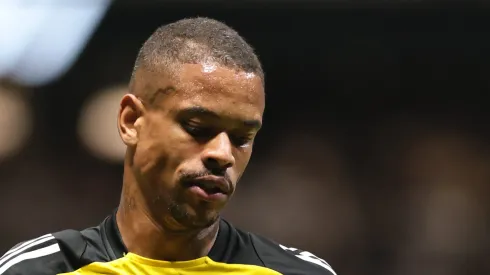 Caio Paulista jogador do Atletico-MG durante aquecimento antes da partida contra o Cruzeiro no estadio Arena MRV pelo campeonato Brasileiro A 2025. Foto: Gilson Lobo/AGIF