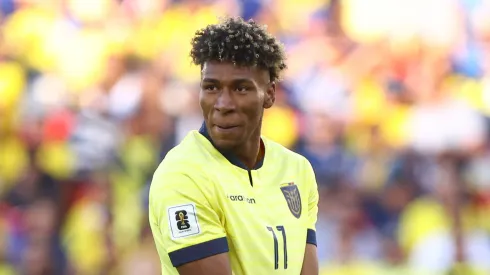 Kevin Rodríguez, atacante da Seleção Equatoriana e do do Royale Union Saint-Gilloise – Foto: Franklin Jacome/Getty Images